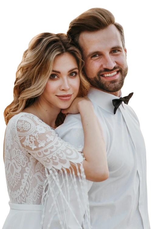 Happy couple